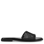WOMENS BRECKLY SLIDE SANDAL - BLACK