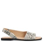 WOMENS BRINSLEY FLAT SANDAL - SNAKE