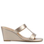 WOMENS CLODIE WEDGE SANDAL - CHAMPAGNE