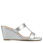 WOMENS CLODIE WEDGE SANDAL - SILVER