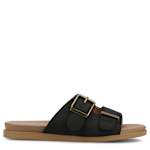 WOMENS COSETTE SLIDE SANDAL - BLACK