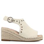 WOMENS CRISIE WEDGE SANDAL - WHITE