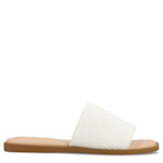 WOMENS PRISILLA SLIDE SANDAL - WHITE