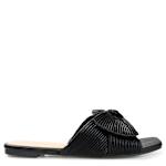 WOMENS SERLINA SLIDE SANDAL - BLACK