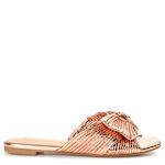 WOMENS SERLINA SLIDE SANDAL - ROSE GOLD