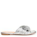 WOMENS SERLINA SLIDE SANDAL - SILVER