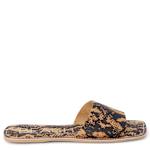 WOMENS BALI SLIDE SANDAL - SNAKE