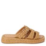WOMENS CIAO PLATFORM SANDAL - COGNAC