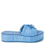 WOMENS SUNDA PLATFORM SANDAL - NAVY