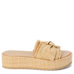 WOMENS SUNDA PLATFORM SANDAL - TAN