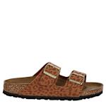 WOMENS ARIZONA FOOTBED SANDAL - LEOPARD