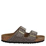 WOMENS ARIZONA FOOTBED SANDAL - LEOPARD