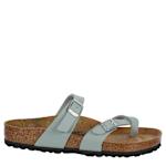WOMENS MAYARI FOOTBED SANDAL - PALE GREEN