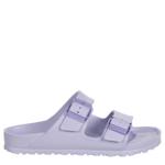 WOMENS ARIZONA STEALTH BUCKLE ESSENTIALS SLIDE SANDAL - LILAC