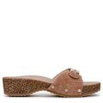 WOMENS ORIGINAL FLEX FLAT SANDAL - COGNAC