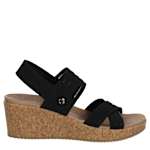 WOMENS ARCH FIT BEVERLEE 2.0 WEDGE SANDAL - BLACK