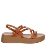 WOMENS GABRIELLA SANDAL - COGNAC
