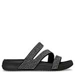 WOMENS GETAWAY GEMS STRAPPY SANDAL - BLACK