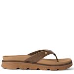WOMENS HORIZON LUXE 3 POINT FLIP FLOP - CHOCOLATE