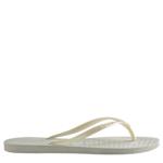 WOMENS WOMENS SLIM FLIP FLOPS - WHITE