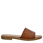 WOMENS DAYA SLIDE SANDAL - COGNAC