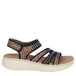 WOMENS WILSHIRE BLVD SANDAL - NAVY