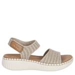 WOMENS WILSHIRE BLVD SANDAL - TAUPE