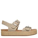 WOMENS MISTY KISS SUMMER STROLL SANDAL - NATURAL