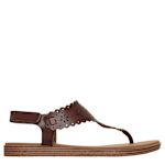 WOMENS SUMMER COVE-CANCUN CALLING FLIP FLOP SANDAL - CHOCOLATE