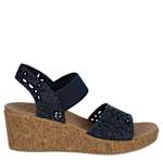 WOMENS BEACH BLISS SANDAL - NAVY