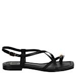 WOMENS ISOLDE FLAT SANDAL - BLACK