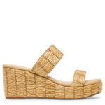 WOMENS LIZETH WEDGE SANDAL - NATURAL