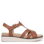 WOMENS GRANDIOSE WEDGE SANDAL - TAN