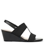 WOMENS SWEET WEDGE SANDAL - BLACK