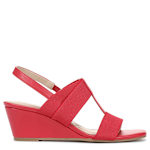 WOMENS SWEET WEDGE SANDAL - RED