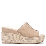 WOMENS HAUTE WEDGE SANDAL - BEIGE