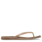 WOMENS MIAMI JELLY ROUND TOE SANDAL - LATTE