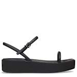 WOMENS MIAMI PLATFORM STRAP SANDAL - BLACK