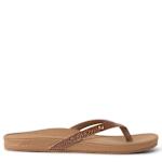 WOMENS HORIZON SOLAH FLIP FLOP - BROWN