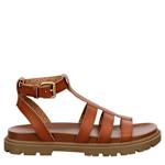 WOMENS DARA FISHERMAN SANDAL - COGNAC