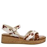 WOMENS NIA WEDGE SANDAL - ANIMAL