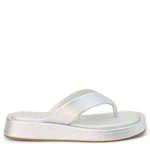 WOMENS MALLORCA FLIP FLOP SANDAL - SILVER