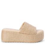 WOMENS PISMO PLATFORM SANDAL - TAN