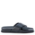 WOMENS HANNAH SLIDE SANDAL - BLACK