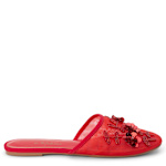 WOMENS MAVEN SLIDE SANDAL - RED