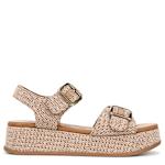 WOMENS MAGICAL PLATFORM SANDAL - NATURAL