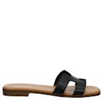 WOMENS AYDEN SLIDE SANDAL - BLACK