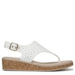 WOMENS BEACHY BRIGHT THONG SANDAL - WHITE