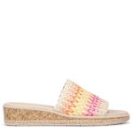 WOMENS BREEZY ESPADRILLE WEDGE SANDAL - PALE PINK