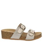 WOMENS CECILIA WEDGE SANDAL - TAUPE
